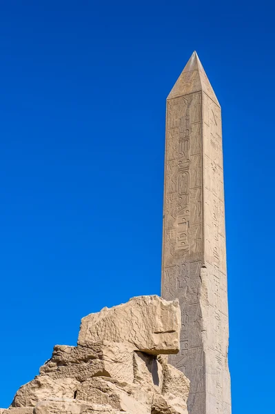 カルナック神殿コンプレックス、ルクソール、エジプト ( — ストック写真