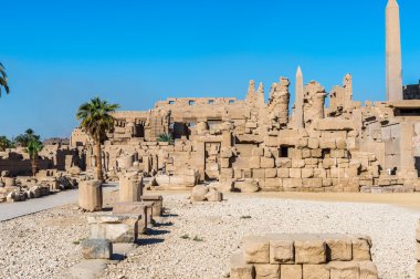 Karnak Tapınağı kompleksi, luxor, Mısır (