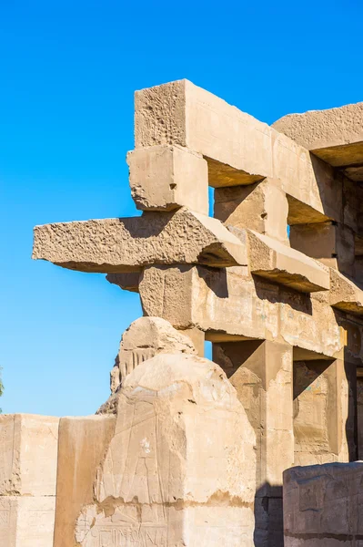 Karnak tempel complex, luxor, Egypte — Stockfoto