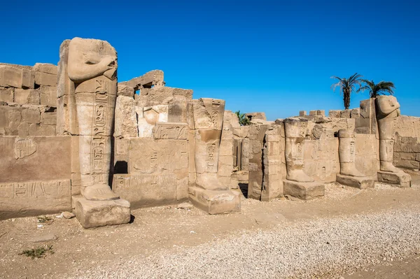 Karnak tempel complex, luxor, Egypte — Stockfoto