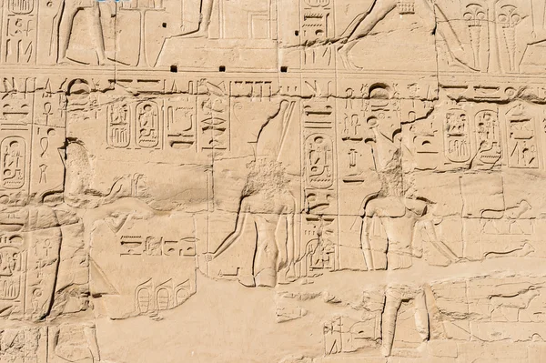 Karnak Tapınağı kompleksi, luxor, Mısır — Stok fotoğraf