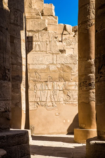 Karnak tempel, Luxor, Egypte — Stockfoto