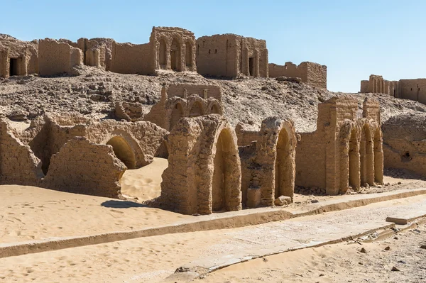 Al-Bagawat (El-Bagawat), Oasis de Kharga, Egipto — Foto de Stock