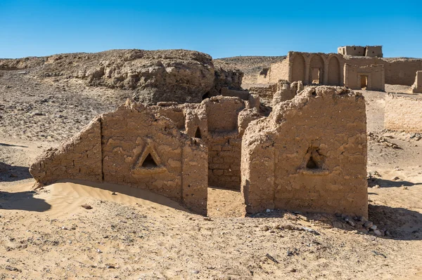 Al-Bagawat (El-Bagawat), Kharga Oasis, Egito — Fotografia de Stock