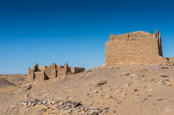 Al-Bagawat (El-Bagawat), Kharga Oasis, Egito — Fotografia de Stock