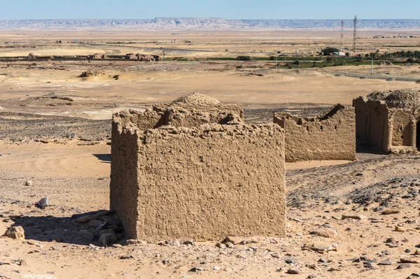 Al-Bagawat (El-Bagawat), Kharga Oasis, Egypte — Stockfoto