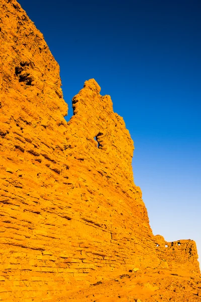 Ruiny chrámu Nadora v Kharga pouští z Egypta — Stock fotografie