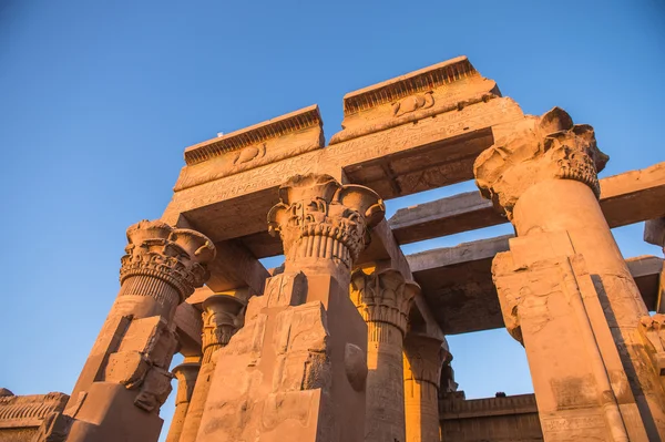 Ναός του Κομόμπο κατά την Ανατολή του, Αίγυπτος — Φωτογραφία Αρχείου