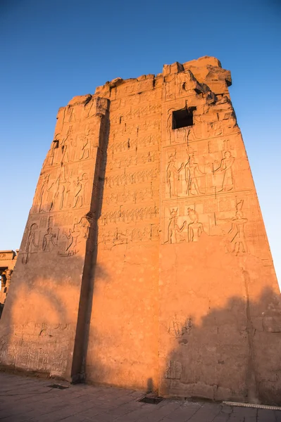Temple of Kom Ombo during the sunrise, Egypt — Stock Photo, Image