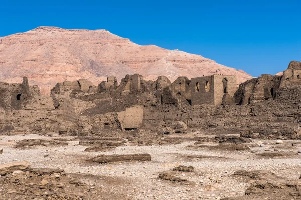 The Medinet Habu (Mortuary Temple of Ramesses III), West Bank of Luxor in Egypt — Stock Photo, Image