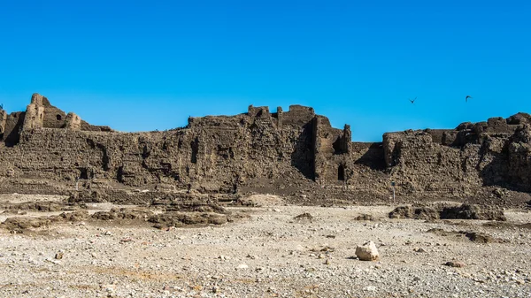 Medinet Habu (morg Tapınağı Ramses III), Batı Şeria Mısır Luksor — Stok fotoğraf