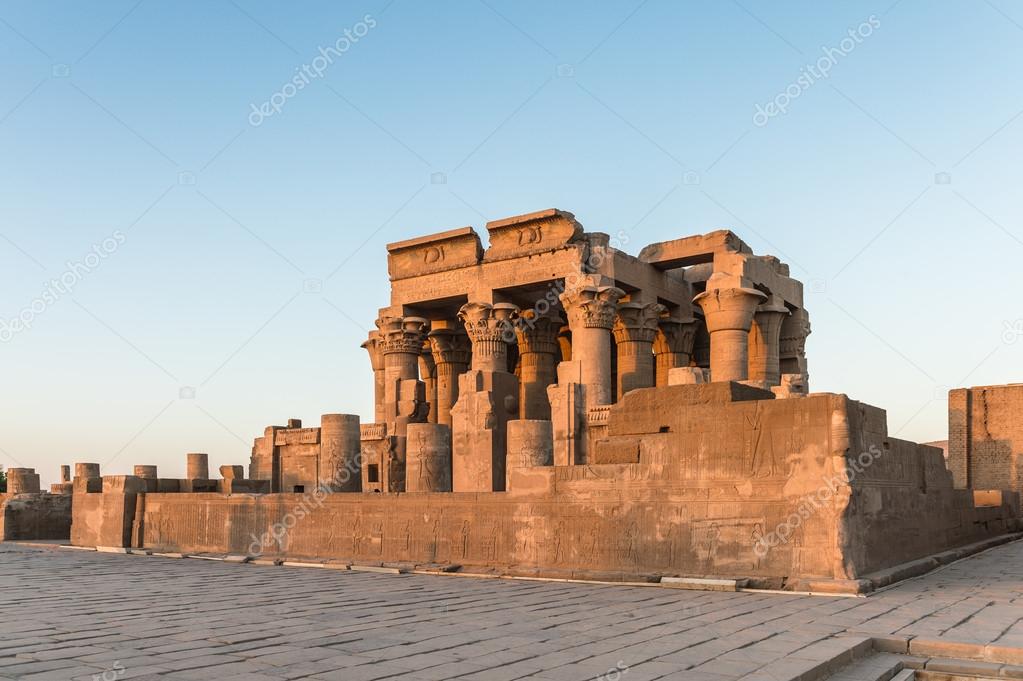 Temple of Kom Ombo during the sunrise, Egypt