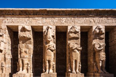Medinet Habu (morg Tapınağı Ramses III), Batı Şeria Mısır Luksor