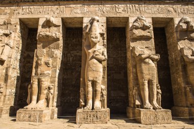 Medinet Habu (morg Tapınağı Ramses III), Batı Şeria Mısır Luksor