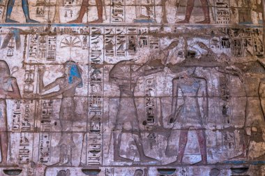 Medinet Habu (morg Tapınağı Ramses III), Batı Şeria Mısır Luksor