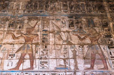 Medinet Habu (morg Tapınağı Ramses III), Batı Şeria Mısır Luksor
