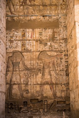 Medinet Habu (morg Tapınağı Ramses III), Batı Şeria Mısır Luksor