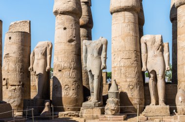 Luxor Temple, East Bank of the Nile, Egypt clipart