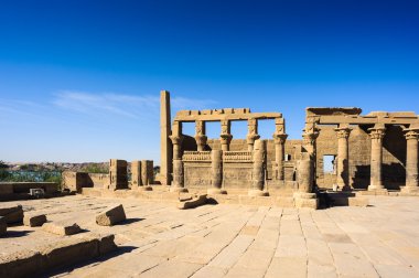 Isis Tapınağı Philae (Agilkia ada göl Nasır üzerinden)