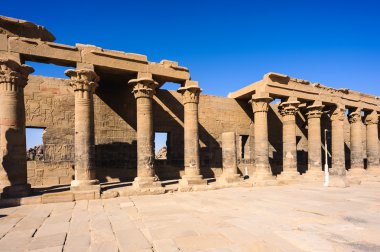 Isis Tapınağı Philae (Agilkia ada göl Nasır üzerinden)