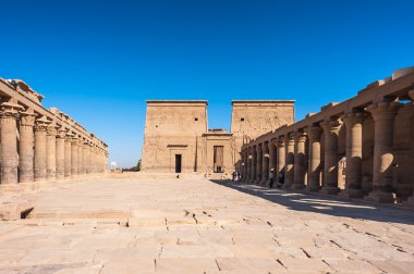 Isis Tapınağı Philae (Agilkia ada göl Nasır üzerinden)