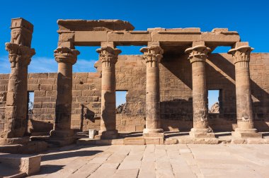 Isis Tapınağı Philae (Agilkia ada göl Nasır üzerinden)