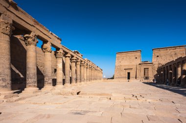Isis Tapınağı Philae (Agilkia ada göl Nasır üzerinden)