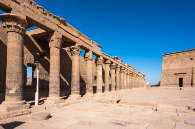 Isis Tapınağı Philae (Agilkia ada göl Nasır üzerinden)