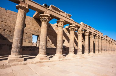 Isis Tapınağı Philae (Agilkia ada göl Nasır üzerinden)