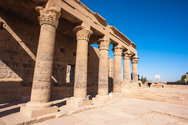 Isis Tapınağı Philae (Agilkia ada göl Nasır üzerinden)