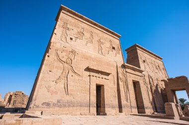 Isis Tapınağı Philae (Agilkia ada göl Nasır üzerinden)