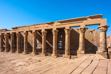 Isis Tapınağı Philae (Agilkia ada göl Nasır üzerinden)