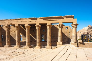 Isis Tapınağı Philae (Agilkia ada göl Nasır üzerinden)