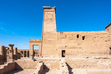 Isis Tapınağı Philae (Agilkia ada göl Nasır üzerinden)