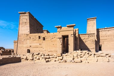 Isis Tapınağı Philae (Agilkia ada göl Nasır üzerinden)