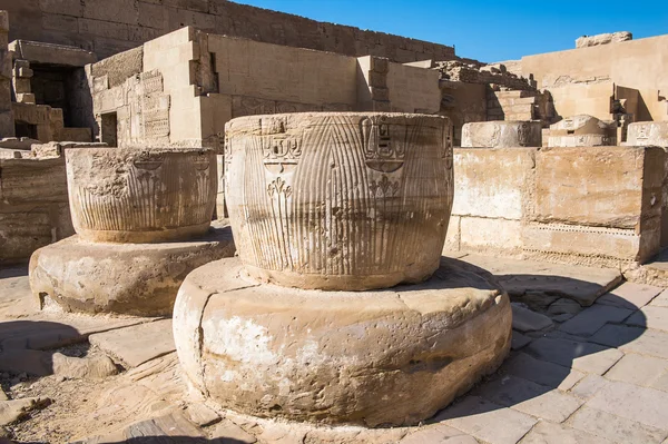 The Medinet Habu (Mortuary Temple of Ramesses III), West Bank of Luxor in Egypt — Stock Photo, Image