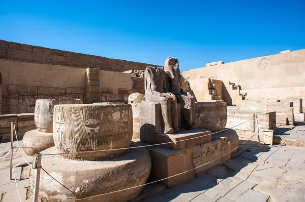 The Medinet Habu (Mortuary Temple of Ramesses III), West Bank of Luxor in Egypt — Stock Photo, Image