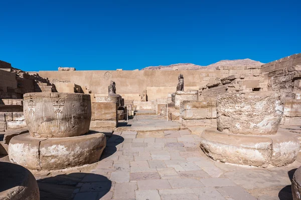 The Medinet Habu (Mortuary Temple of Ramesses III), West Bank of Luxor in Egypt — Stock Photo, Image