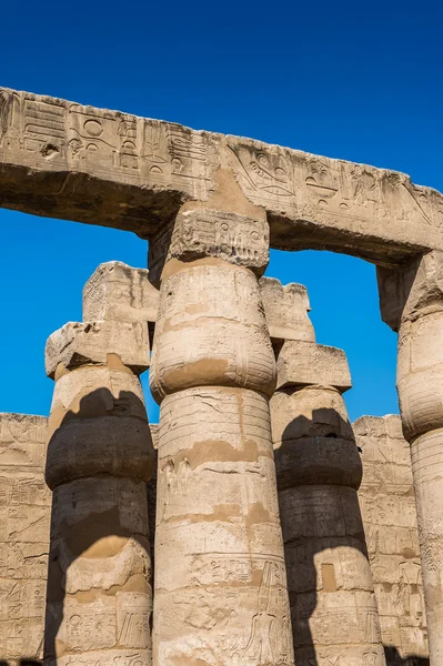 Luxor Temple, wschodnim brzegu Nilu, Egipt — Zdjęcie stockowe