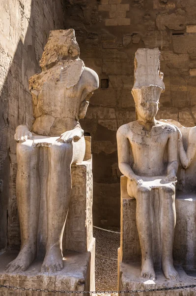 Luxor chrám, východním břehu Nilu, Egypt — Stock fotografie