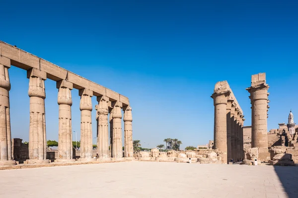 Luxor tempel, oostelijke oever van de Nijl, Egypte — Stockfoto