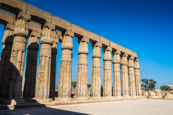 Luxor Temple, wschodnim brzegu Nilu, Egipt — Zdjęcie stockowe