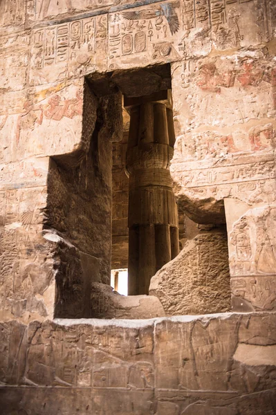 Tempio di Luxor, riva orientale del Nilo, Egitto — Foto Stock