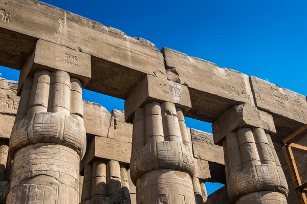 Luxor templet, östra stranden av Nilen, Egypten — Stockfoto