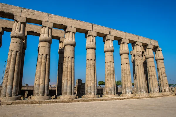 Luxor Temple, wschodnim brzegu Nilu, Egipt — Zdjęcie stockowe