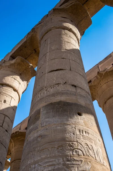 Templo de Luxor, orilla este del Nilo, Egipto — Foto de Stock