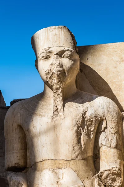 Luxor chrám, východním břehu Nilu, Egypt — Stock fotografie