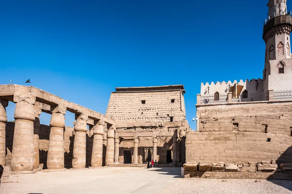 Luxor-Tempel, Ostufer des Nils, Ägypten — Stockfoto