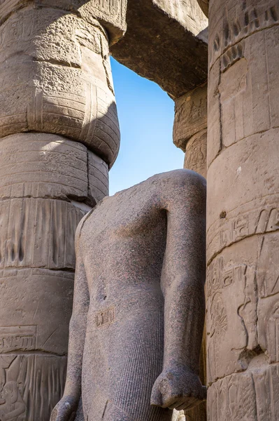 Temple Louxor, rive Est du Nil, Égypte — Photo