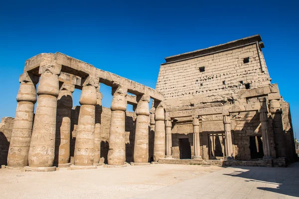 Luxor Temple, wschodnim brzegu Nilu, Egipt — Zdjęcie stockowe